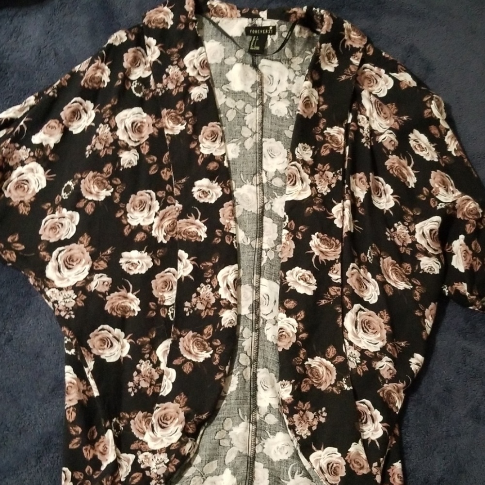 Flower cardigan